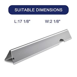 Meyafiny Replacement Flavorizer Bars for Weber 66033, 66796, 66030, Weber Genesis II Series, II S 435, II LX E/S-440, II E/S 410, Heat Deflectors Stainless Steel Kits(66030-7)