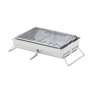 snow peak – iron grill table bbq box – large