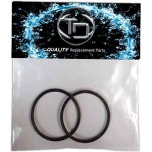 tork distributors compatible with sta-rite (2 pack) u9-362 dyna-wave pool pump union & filter adapter o-rings