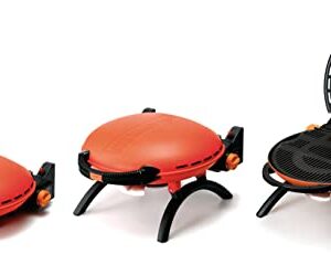 Napoleon TravelQ TQ2225PO Portable Gas Grill, 225 sq. in, Orange