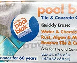 US Pumice Pool Cleaning Blok Case of 12, PB-12, Pumie Pumice Stone for Pools & Spa Tile, Grout & Concrete Cleaning (12)