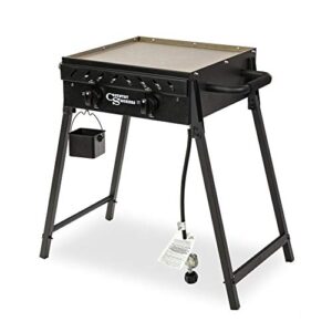 Country Smokers CSGDL0370 Horizon Series, Plains 2-Burner Portable Gas Griddle, Black