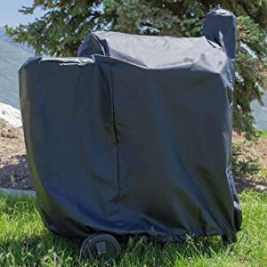 BBQ Butler Full Length Grill Cover - Fits Traeger 22 Series and Lil' Tex - Smoker Cover - Black