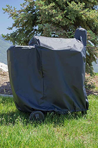 BBQ Butler Full Length Grill Cover - Fits Traeger 22 Series and Lil' Tex - Smoker Cover - Black