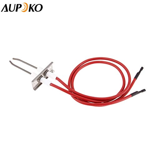 Aupoko Double Ignition Kit Electronic Igniter, Propane Gas Grill Igniters with Double Ignition Electrode, 450 mm High Spark Plug Wire, Fits for Gas Fireplace & Oven & Heater & Kitchen lgniter