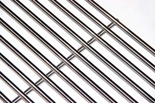 Htanch SF0273(3-Pack) 17 3/4" Stainless Steel Cooking Grid Grates Replacement for Kenmore 148.16156210, 148.1637110; Master Forge 3218LT, 3218LTM, 3218LTN, DG0576CC, E3518-LP, L3218