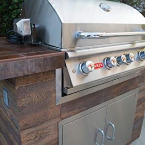 Bull Outdoor Products BBQ 47629 Angus 75,000 BTU Grill Head, Natural Gas