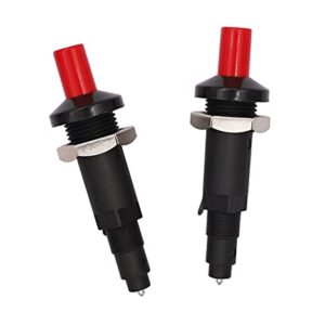 METER STAR Gas Heater 2 Outlet Piezo Igniter Spark Plug Push Button Ceramic Igniter Pack of 5 PCS