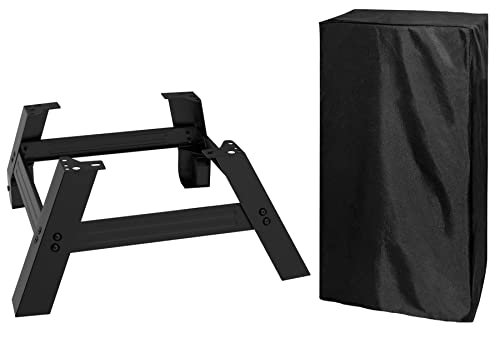 EasiBBQ Universal Leg Extension Kit and Cover Bundle for Masterbuilt 30-inch Digital Electric Smoker. Compatible with Digital Electric Smokers Part Numbers: MB20071117 MB20101114 MB20070421 MB20070210