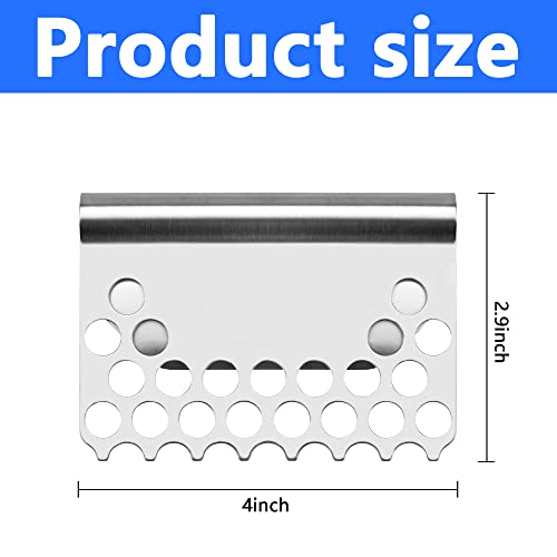 Food Fighter Mesh Screen Blocks,Stainless Steel Food Blocker From Falling into Tray,Griddle Cooking Accessories for Black Stone Grills and Other Grills (1)