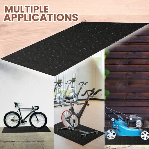 Calvana 65”x36” Multipurpose Fire-Resistant Mat - Large Composite Vinyl Grill Splatter Mat, Gym Equipment Mat, or Garage Floor Oil Mat - Protect all Surfaces from Grease and Oil - Very Easy to Clean