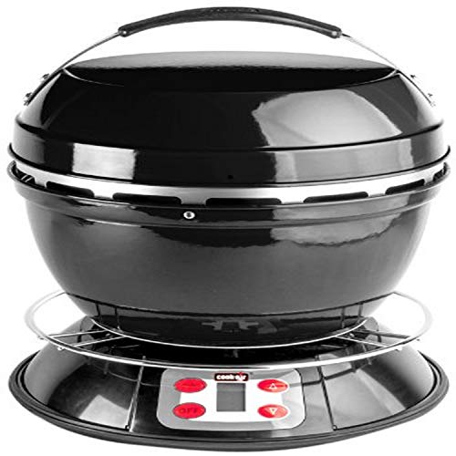 Cook-Air EP-3620BK Wood Fired Portable Grill, Black