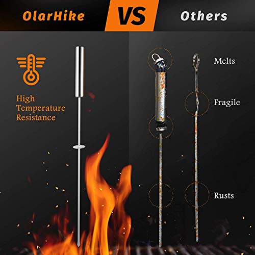 【What are Grill Essentials?】 Grill Accessories, BBQ Tools Set, 25PCS Stainless Steel Grilling Kit for Smoker, Camping, Kitchen, Barbecue Utensil Gifts for Men Women with Thermometer and Meat Injector