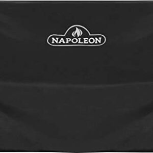 Napoleon BBQ Grill Cover for Built-in Prestige PRO 665 Gas Grill Head - Black BBQ Cover, Water Resistant, UV Protected, Air Vents, Hanging Loops, for Built-in BBQ Grill Heads