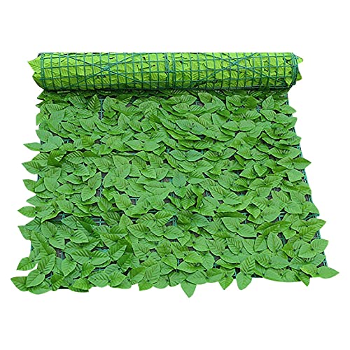 CYCTECH Artificial Ivy Privacy Fence Screen, 40 x 20 inch Faux Ivy Leaves Hedge Fence and Vine Decoration for Home Outdoor, Garden, Yard Christmas Decoration,Green (G)