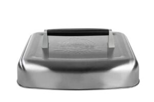 pit boss 40432 basting cover, stainless steel