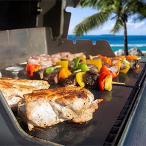 KONA Best BBQ Grill Mat - Heavy Duty 600 Degree Non-Stick Mats (Set of 2) - 7 Year Warranty