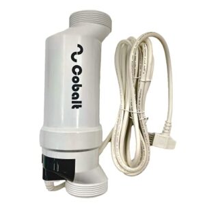nu cobalt nc-40a salt water chlorinator cell. nc-40a replaces cell for chlorinator system for swimming pool of 40,000 gallons of water and carries two years usa warranty