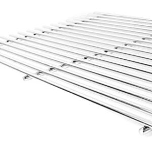 DELSbbq 7528 Stainless Steel Cooking Grates Replacement for Weber Genesis E and S Series 300 E310 E320 S310 S320 Gas Grills,19.5 inch #304 Stainless Steel