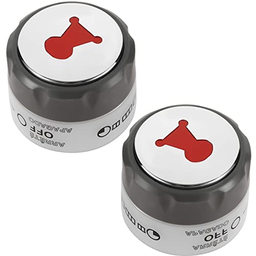 Weber Grill Light Control Knobs, Weber 91538 2 Pack of Outdoor BBQ Grill knobs fit for Weber Gas Grill E-470, E-670, S-460, S-470, S-660, S-670