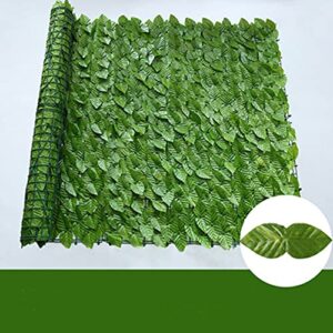 artificial ivy privacy fence screen,19.6x118inch artificial hedges fenceand faux ivy vine leaf decoration for outdoor garden porch patio home yard