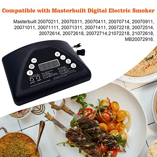 Replacement 9907100001 Part for Masterbuilt Digital Control Panel Kit, Compatible with Masterbuilt 20070311/20070411/20072614 Top Controller Electric Smoker