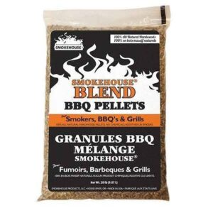 smokehouse 9799-020-0000 bbq pellets 5# bag blend
