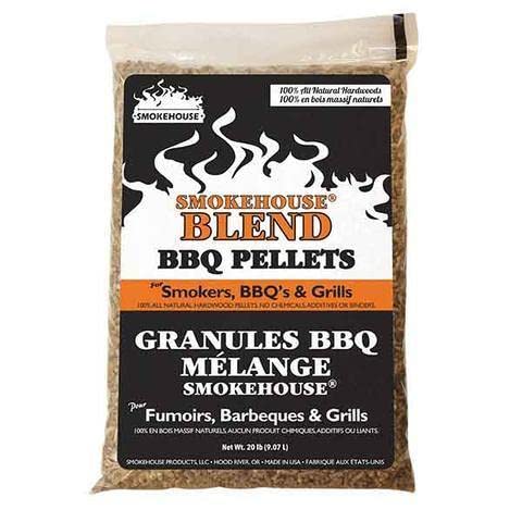 Smokehouse 9799-020-0000 BBQ Pellets 5# Bag Blend