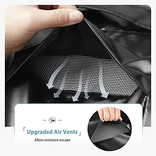 SHINESTAR Upgraded Grill Cover for Pit Boss Austin XL Pellet Grill, Special Zipper Design, Heavy Duty & Waterproof, Black