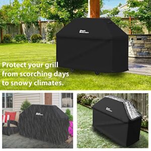 Simple Houseware 72-inch Waterproof Heavy Duty Gas BBQ Grill Cover, Weather-Resistant Polyester