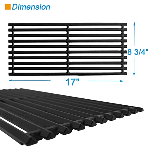 BBQration 17 1/8" Grill Emitter for Charbroil TRU-Infrared 463644220 463632320 463642316 463675016 463644220 G362-2100-W1, 17 inch Replacement Parts Grill Emitter for Charbroil 463245518 463675016P1