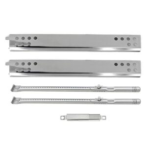 Shengyongh S475 (2-Pack) 16 15/16" Heat Plates SS15494 (2-Pack) Burner Replacement for Charbroil Performance 463625217 463625219 463673517 463342119 463377319