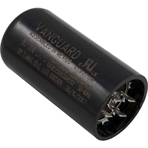 Vanguard BC36M-250-S 36-43 MFD 250V Pool Pump Motor Start Capacitor