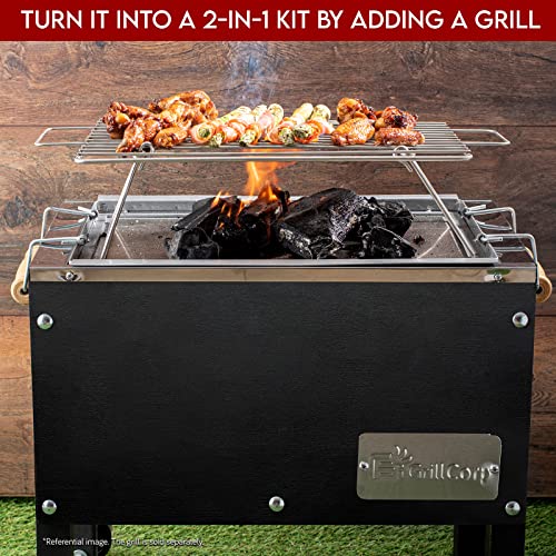 Grillcorp Caja China Small (Grillcorp Caja China, Roasting Box with Front Wheels)