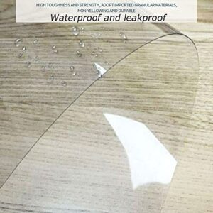 exproyzk Clear Polycarbonate Plastic Sheet - Transparent Glass Replacement Board - Impact Resistant - 1mm Thick (Color : Clear, Size : 1x3m)