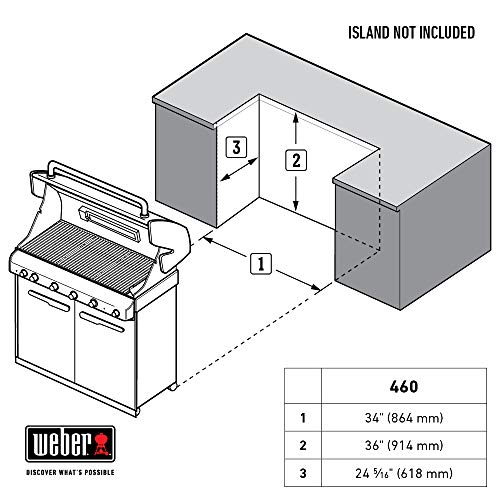 Weber Summit S-460 Built-In Natural Gas in Stainless Steel Grill