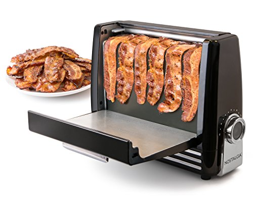 Nostalgia BCN6BK Bacon Express Crispy Bacon Grill