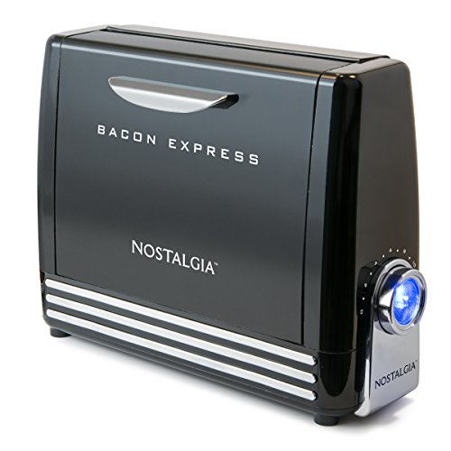 Nostalgia BCN6BK Bacon Express Crispy Bacon Grill