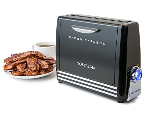 Nostalgia BCN6BK Bacon Express Crispy Bacon Grill