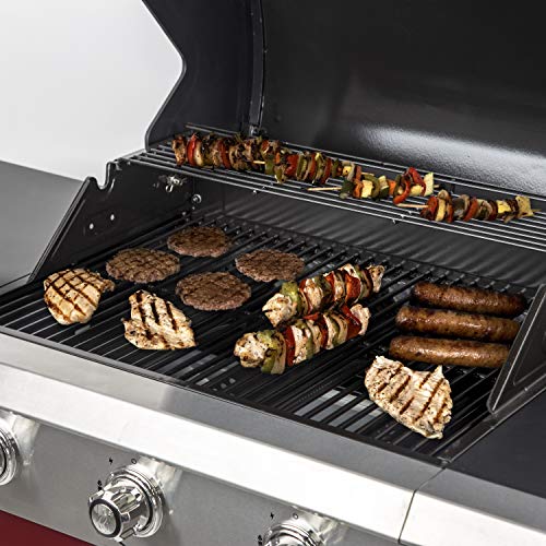 Dyna-Glo DGG424RNP-D 3 Burner Red LP Gas Grill