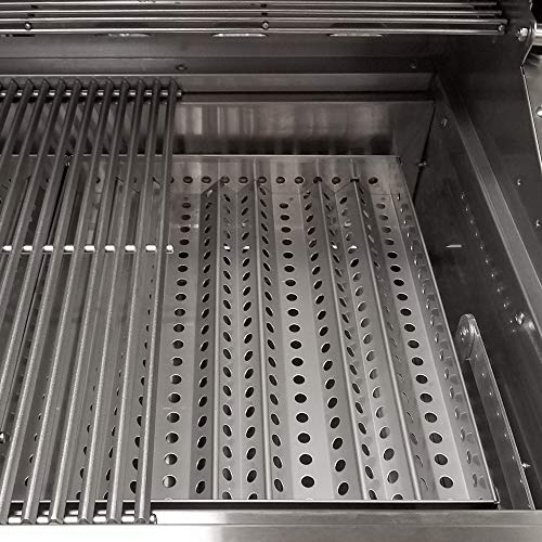 Barbeques Galore 32-inch Turbo Charcoal Built-In Stainless Steel BBQ Grill with Charcoal Tray - 32CHARCOALG