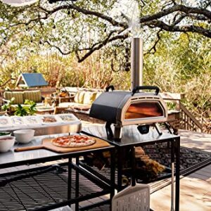 Ooni Karu 16 Multi-Fuel Outdoor Pizza Oven + Ooni Karu 16 Propane Gas Burner – Outdoor Pizza Oven for Authentic Stone Baked Pizzas