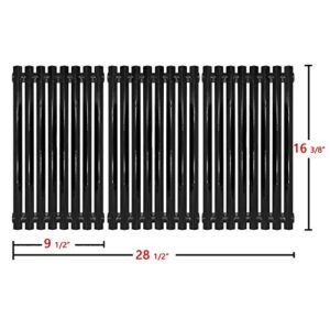 Hongso 16 3/8" Grill Grates and 14 3/16" Heat Plates for Uniflame GBC1134W, GBC1134WRS, GBC1030WRS, GBC1030W, GBC1030WRS-C Grills