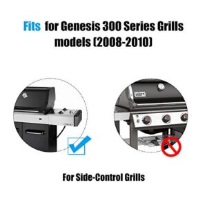 GRISUN 67847 Igniter Kit Replacement for Weber Genesis 300 Series Grills with Side-Control (2008-2010) - E310 E320 EP310 EP320 S310 S320 CEP-310 CEP-320, 1819-51 Igniter with Ceramic Collector Box