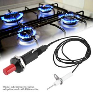 Weiyirot Spark Ignition Kit Universal BBQ Grill Push Button Igniter Fireplace Stove Gas