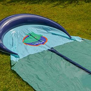 TEAM MAGNUS 18ft XL Slip and Slide - Heavy Duty Inflatable Slide with Central Sprinkler and XL Crash Pad