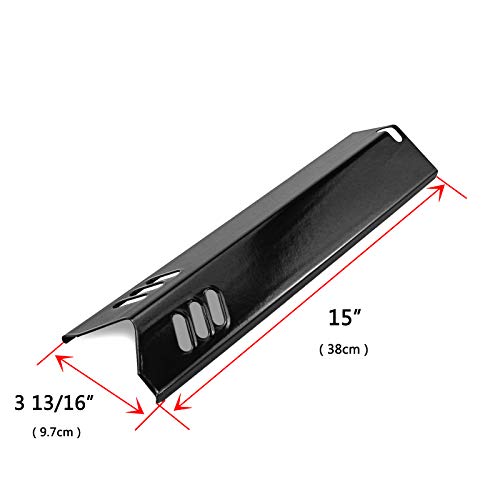 Uniflasy Grill Kits for DynaGlo DGF510SBP, DGF510SSP, DGF510SSP-D,Heat Plate and Cooking Grate for Backyard BY13-101-001-13, GBC1460W, GBC1461W, GBC1462W, GBC1059WB, BH13-101-099-01, BH14-101-099-01