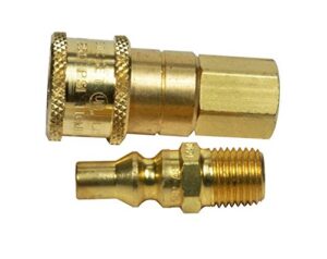 mr. heater propane or natural gas 1/4 quick connector set and excess flow plug