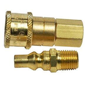 Mr. Heater Propane or Natural Gas 1/4 Quick Connector Set and Excess Flow Plug