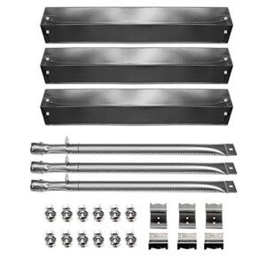 hongso char griller grill replacement parts, burners, hanger brackets, heat plates replacement for char griller 5050, 5650, 3001, 3008, 3030, 4000, 5252, 5072 gas grill